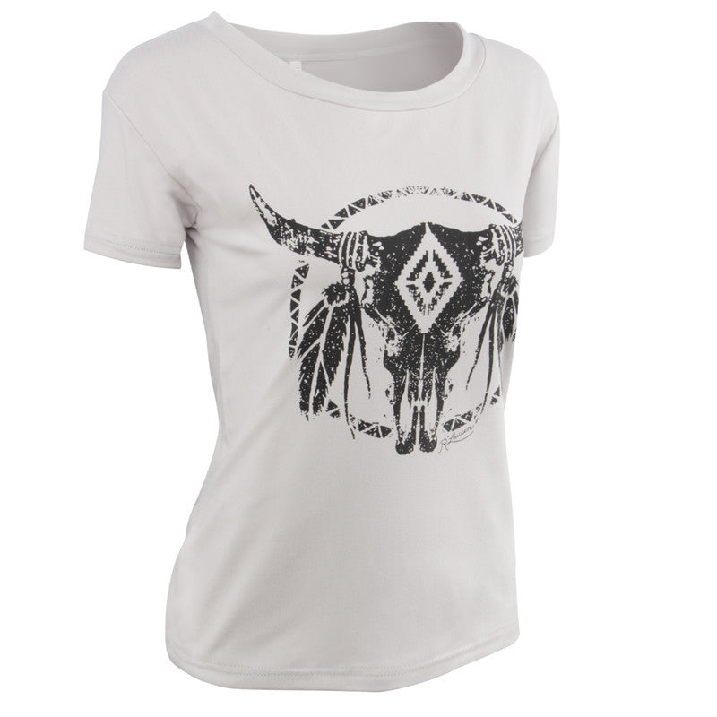 Country Chic Printed Short Sleeve T-Shirt up to 2XL