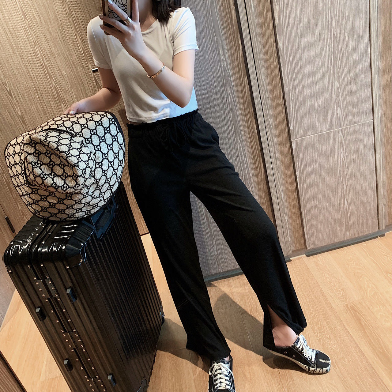 Split Hem Lounge Pants (Long Pants)