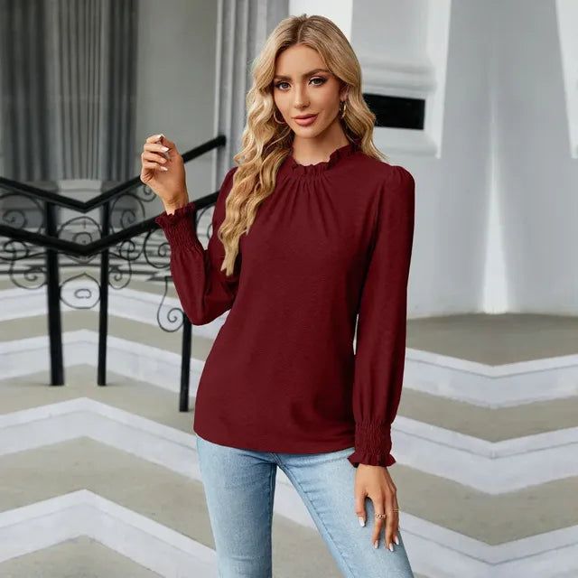 Chic Long Sleeve Women's Tops