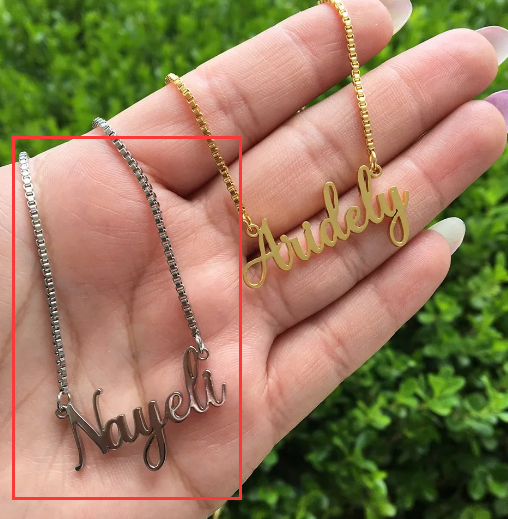 Personalized Stainless Steel Name Necklace