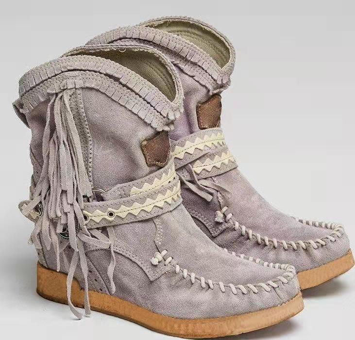 Tassel Fashion Short Boots