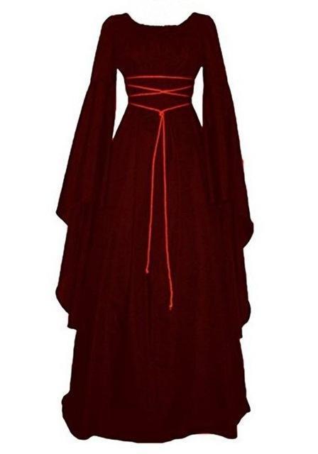 Gothic/Medieval Women's Dress for Halloween Costume