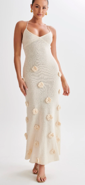 Bloom Knit Floral Dress for Women up to 3XL