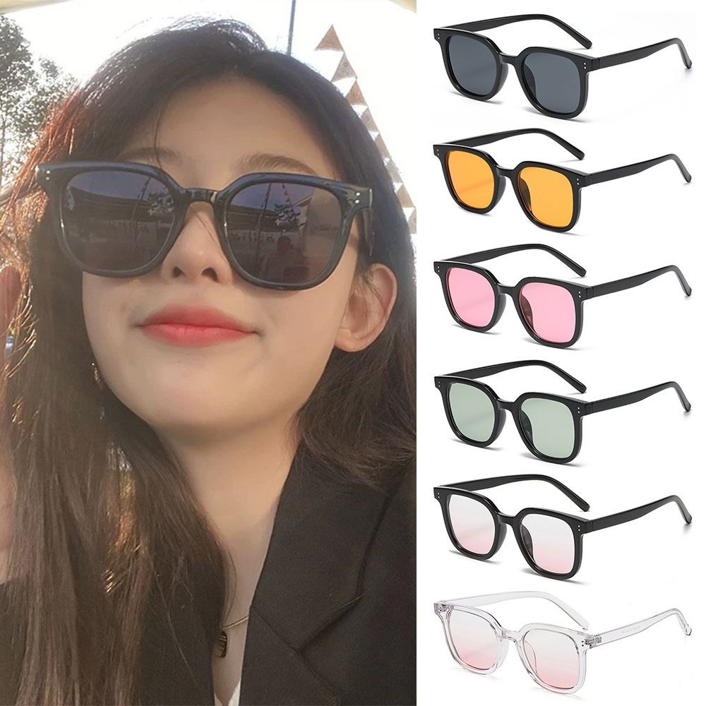 Gradient Blush Square UV400 Protective Sunglasses