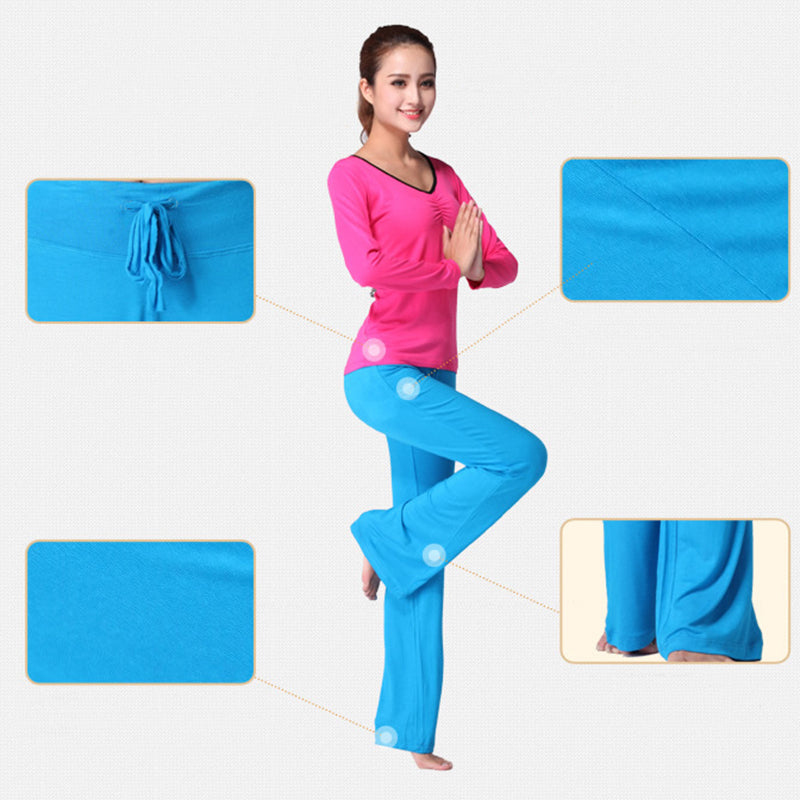 Stretch Yoga Flare Pants up to 2XL