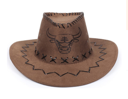 Western Cowboy Hat - Sun Protection Costume Prop