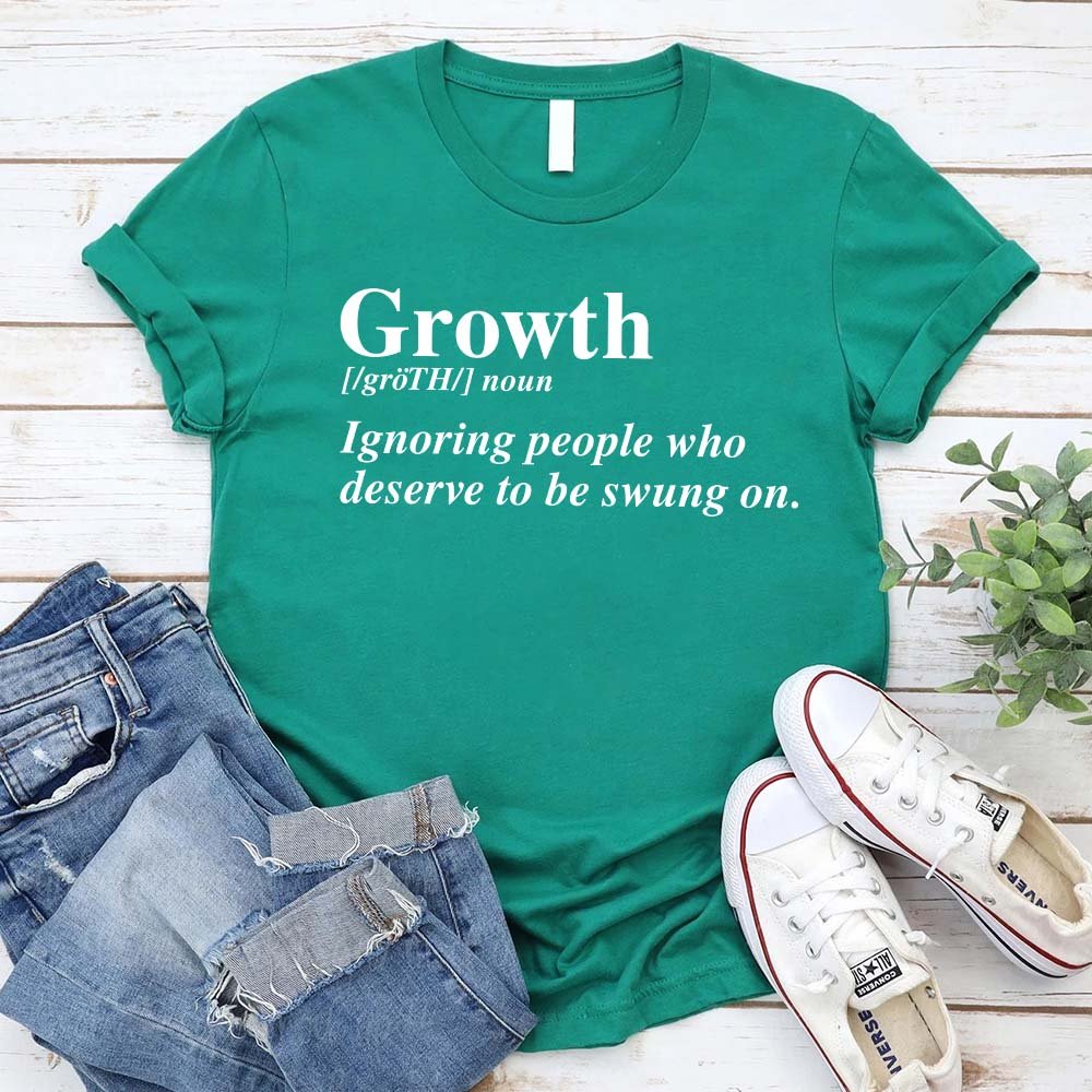 Growth Graphic Tee – Message T-Shirt