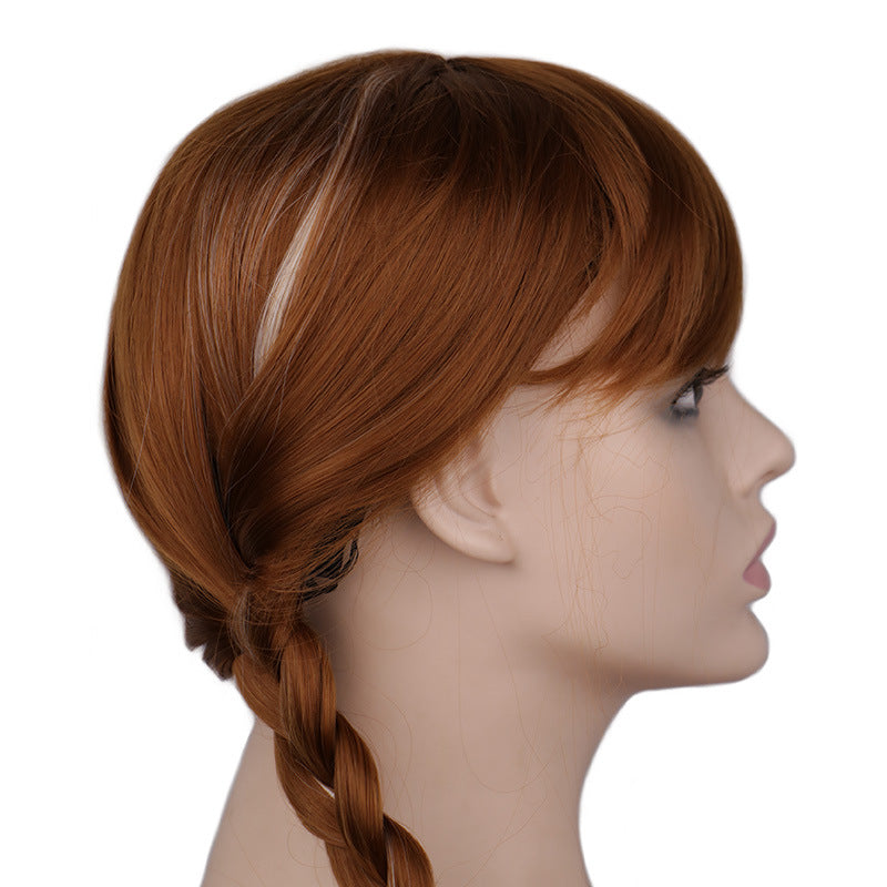 Frozen Elsa and Anna Cosplay Wigs with Braid