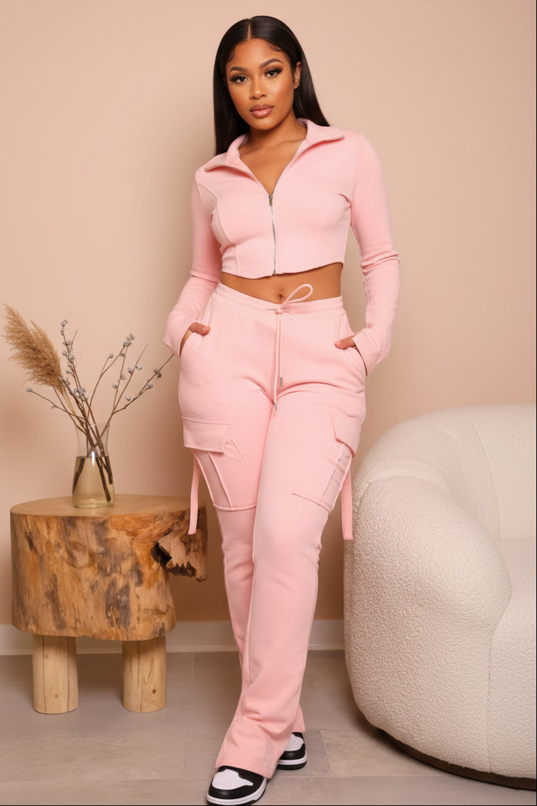 Retro Chic High-Rise Flared Pants and Jacket Separate Pieces - Mix & Match