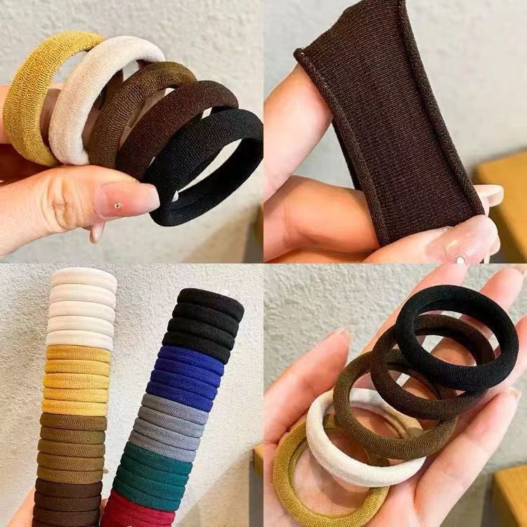 20-Pack Elastic Hair Ties