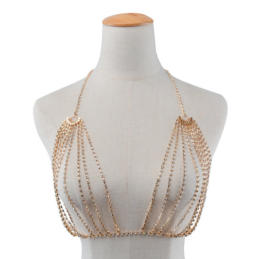 Rhinestone Body Chain - New Style for Women
