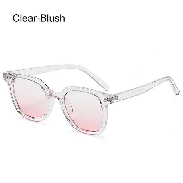 Gradient Blush Square UV400 Protective Sunglasses