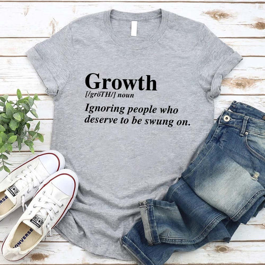Growth Graphic Tee – Message T-Shirt