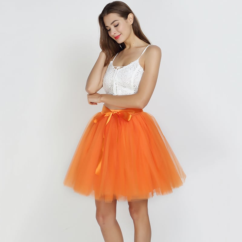 Women's Tulle Tutu Skirt in Several Colors