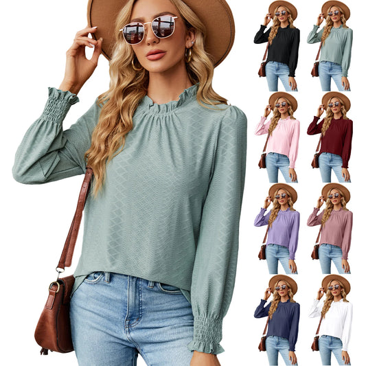 Chic Long Sleeve Women's Tops