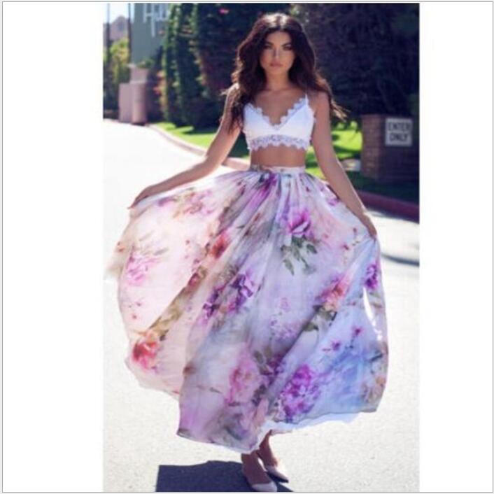Bohemian Maxi Skirt