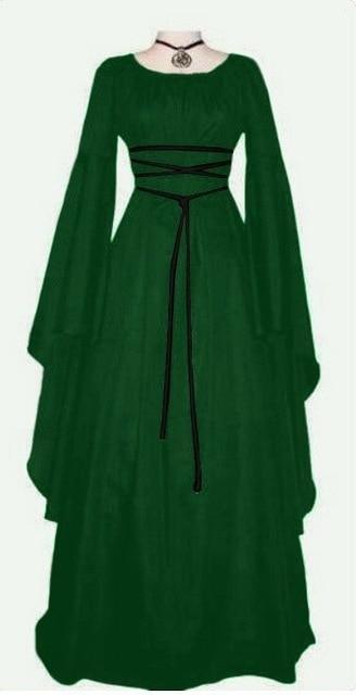 Gothic/Medieval Women's Dress for Halloween Costume