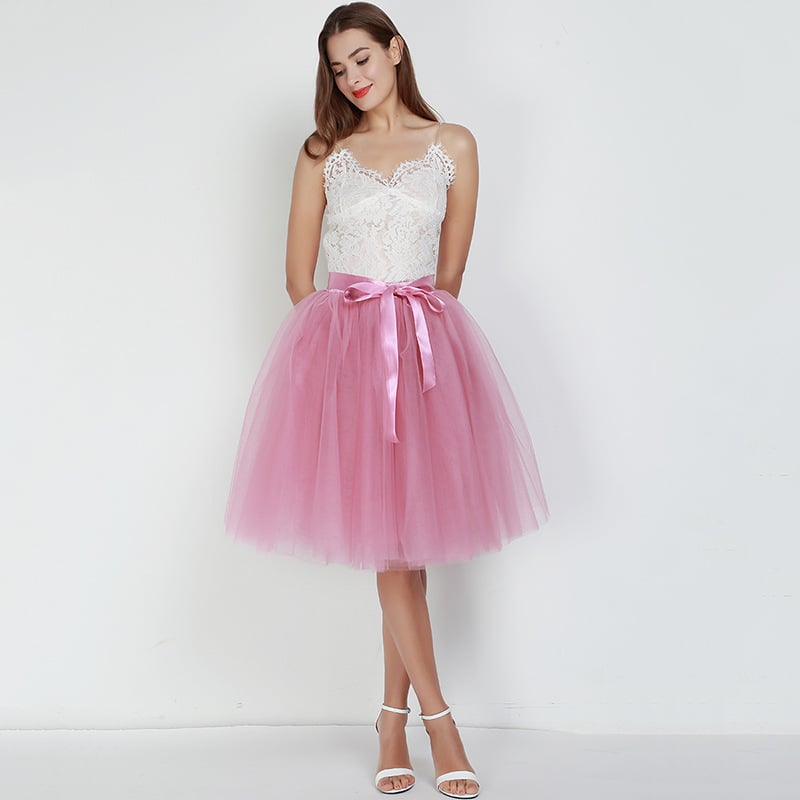 Women's Tulle Tutu Skirt in Several Colors