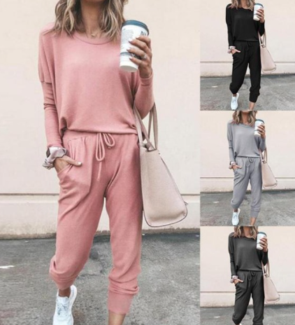 Casual Women's Sleeveless Top and Pants Two-Piece Set