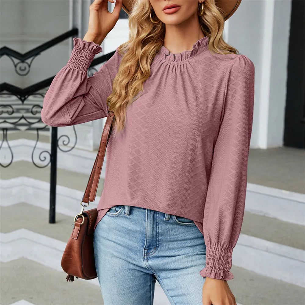 Chic Long Sleeve Women's Tops