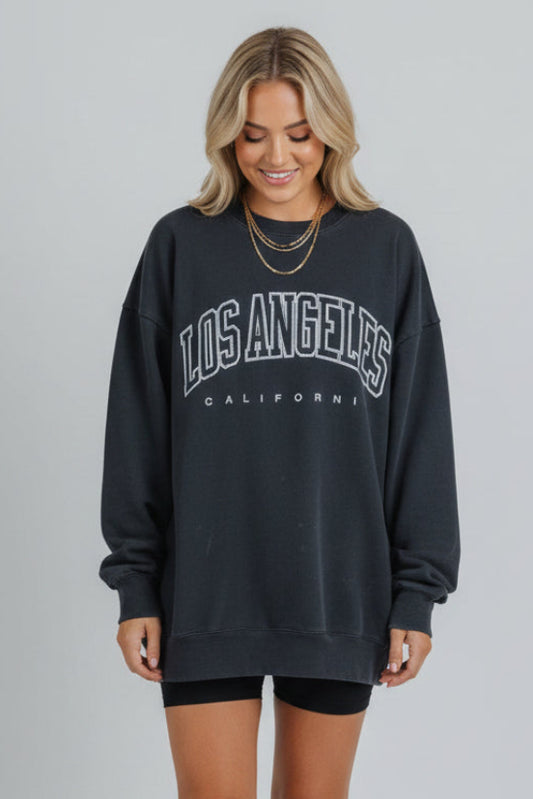 Chic Letter Print Sweatshirt up to 4XL