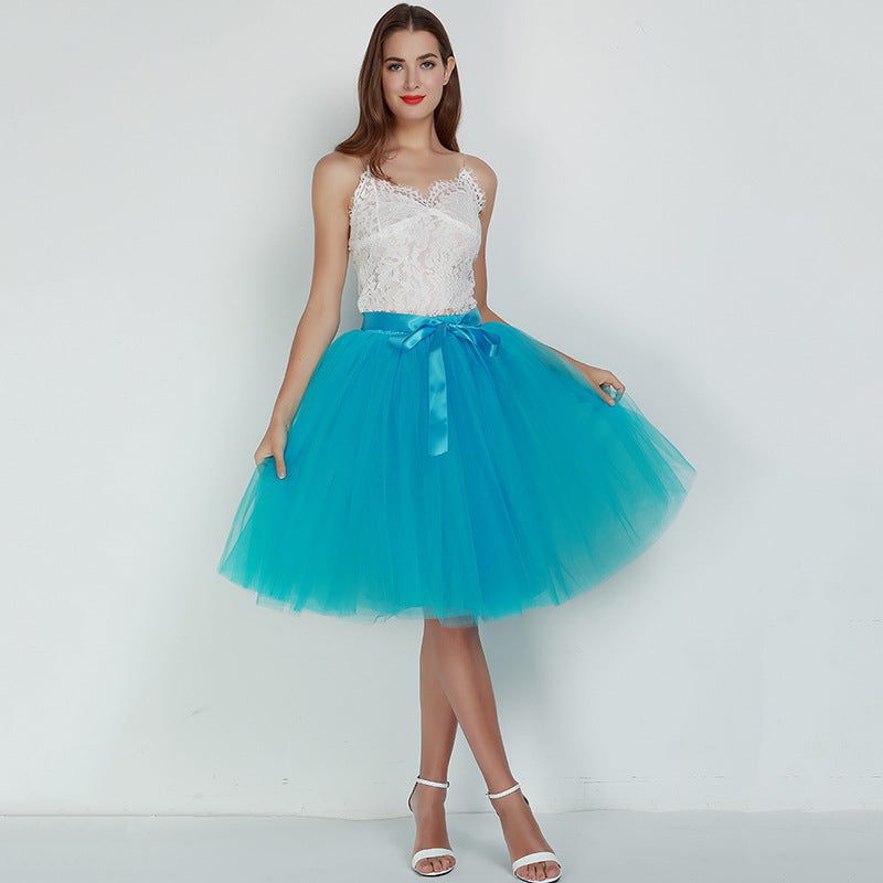 Women's Tulle Tutu Skirt in Several Colors
