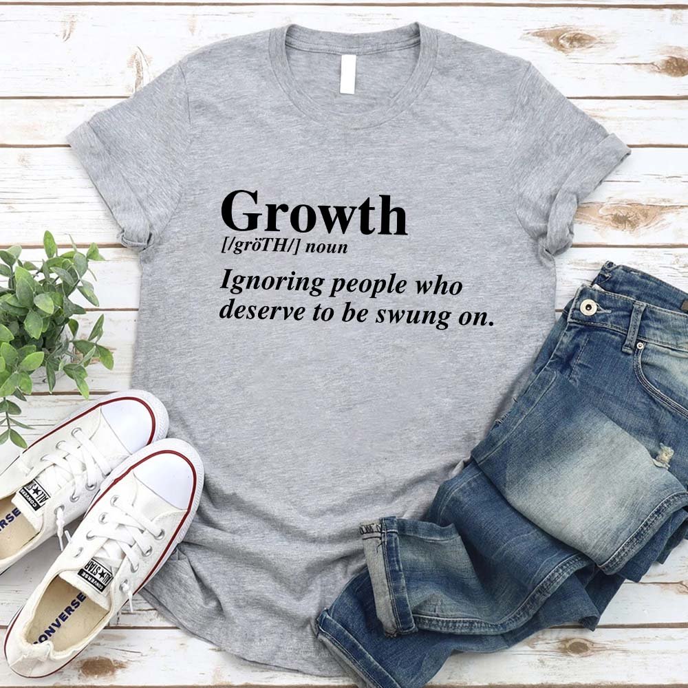 Growth Graphic Tee – Message T-Shirt