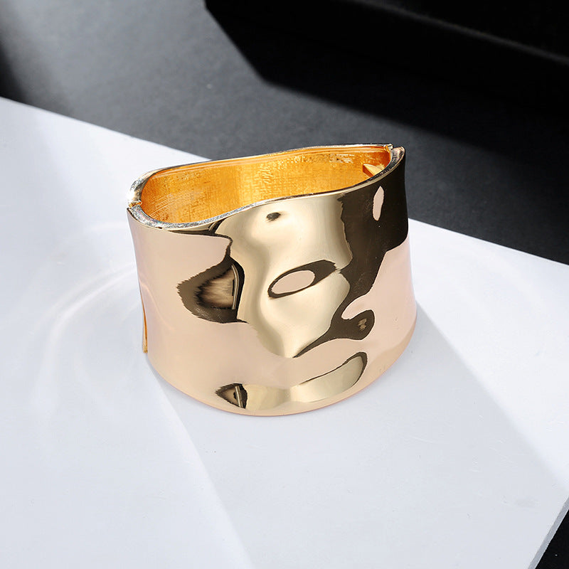 Trendy Wide-Band Minimalist Bracelet