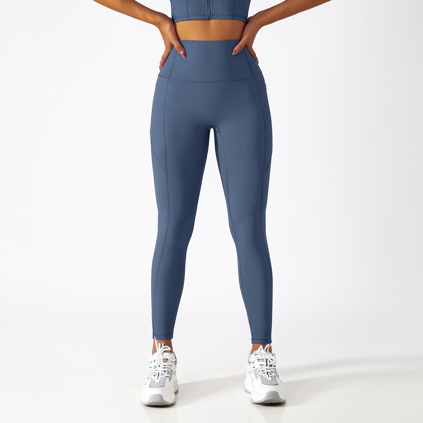 High Waist Peach Hip Lifting Yoga Leggings for Women