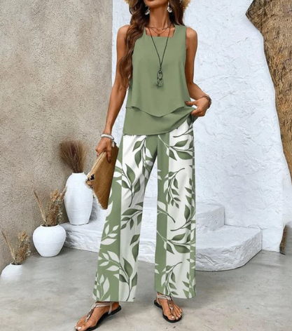 Alina Breezy Two-Piece Set