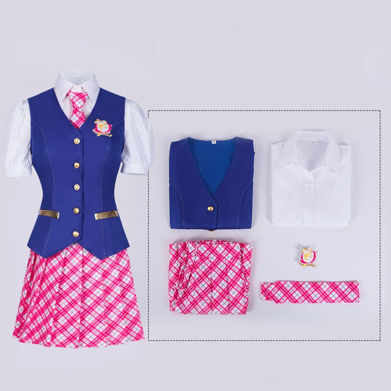 Barbie Academy Women's Cosplay Costume Set