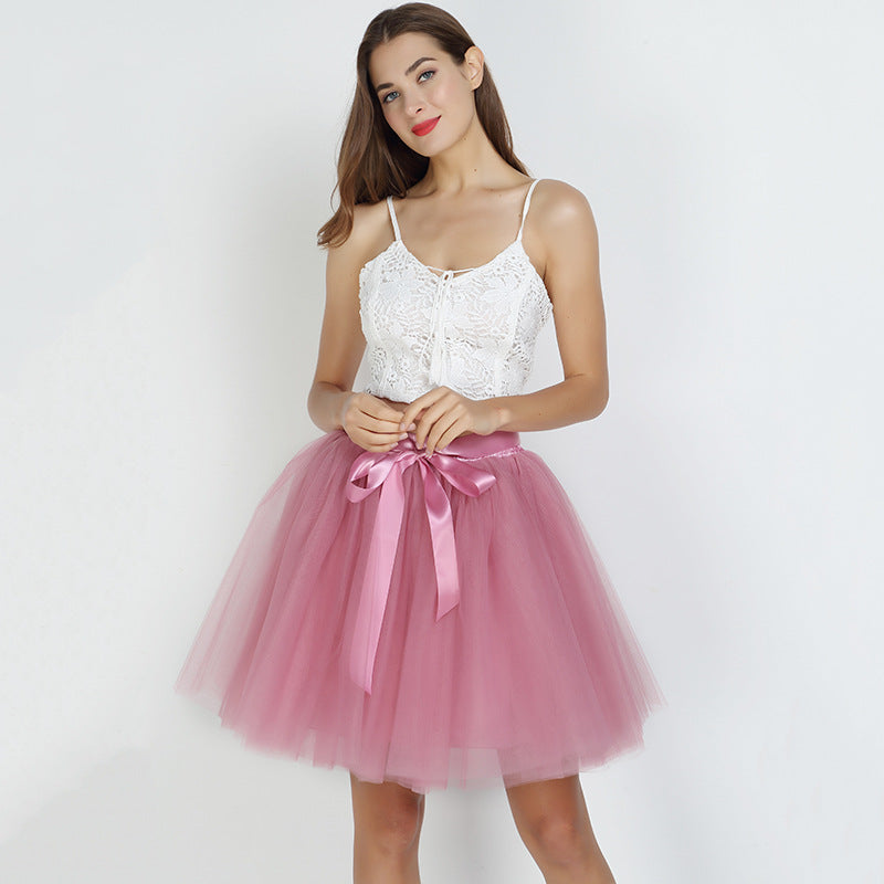 Women's Tulle Tutu Skirt in Several Colors