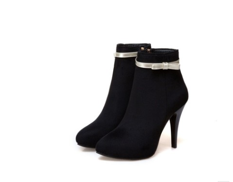 Boots with Bow - Women's Martin Boots