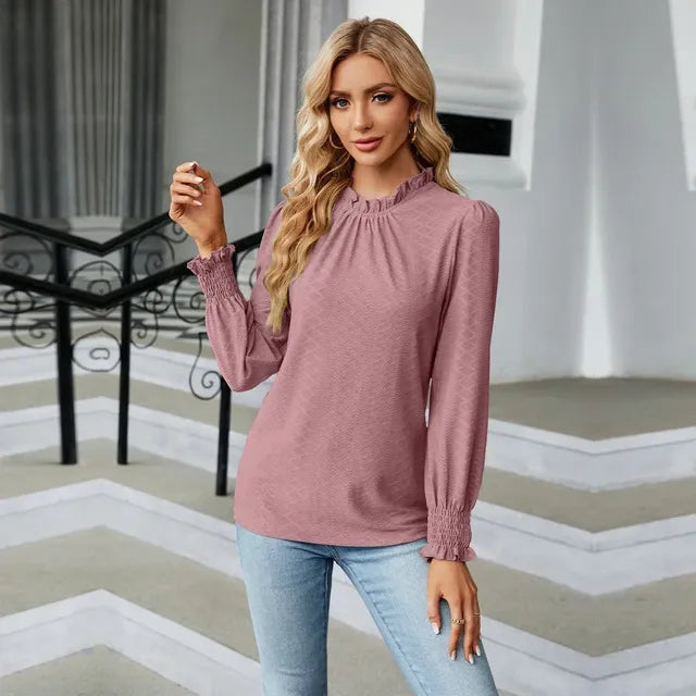 Chic Long Sleeve Women's Tops