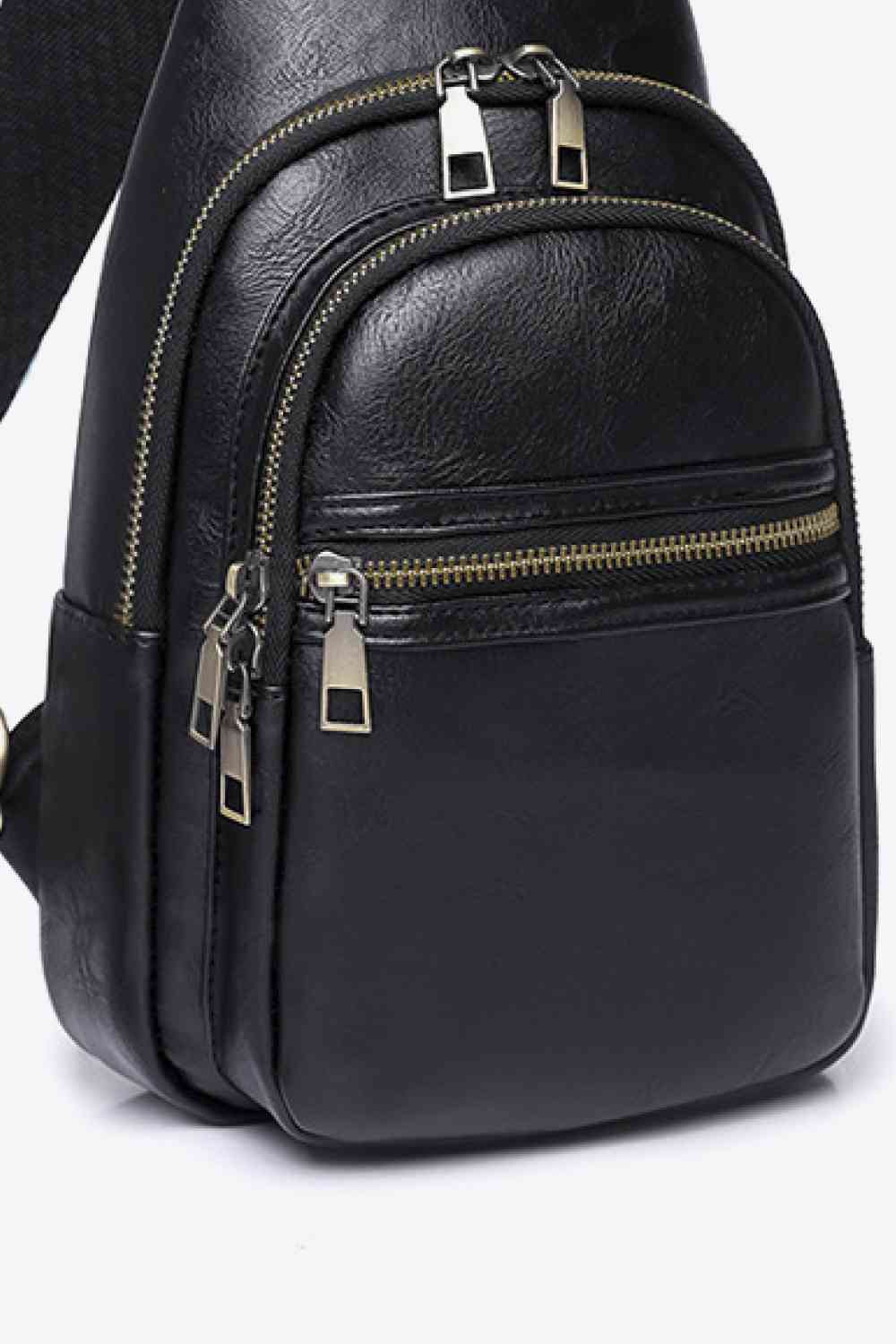 Adored Vegan Leather Sling Bag