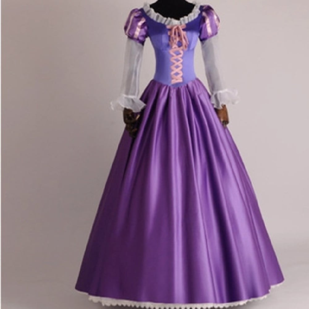 Rapunzel Princess Costume Dress for Performances