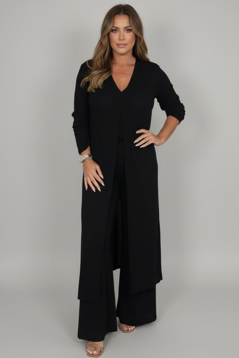Lenka® Women's Two-Piece Set with Long Top and Pants