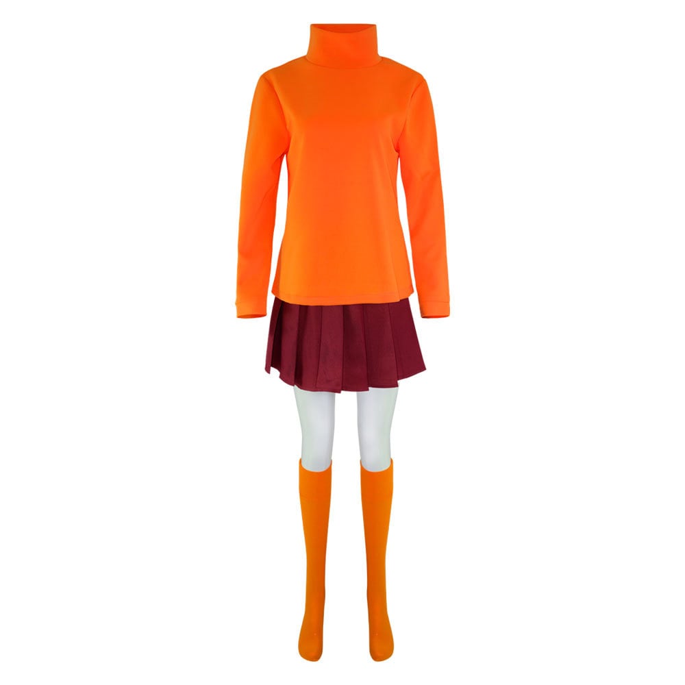 Velma Halloween Character Costume Outfit up to 3XL