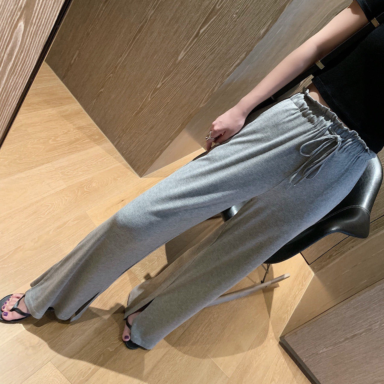 Split Hem Lounge Pants (Long Pants)