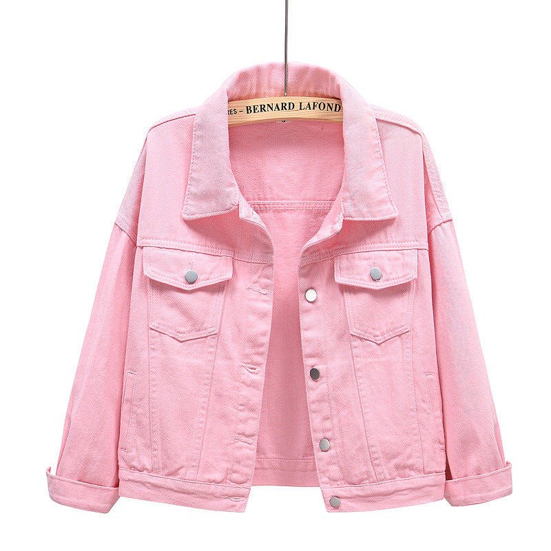 Women's Multi-color Denim Jacket up to 3XL