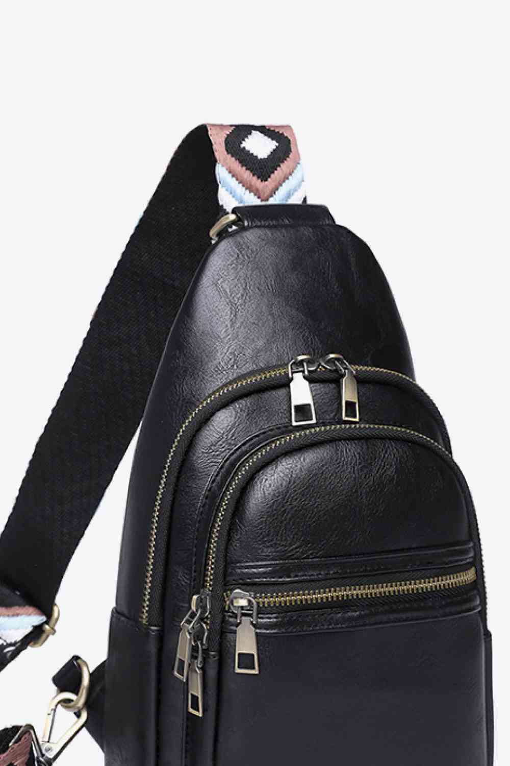Adored Vegan Leather Sling Bag