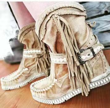 Tassel Fashion Short Boots