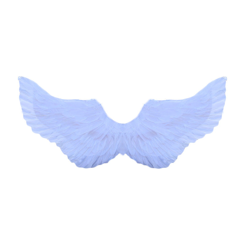 Black Feather Wings for Halloween Cosplay (Adult Size)