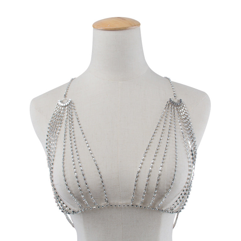 Rhinestone Body Chain - New Style for Women