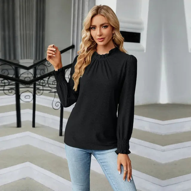 Chic Long Sleeve Women's Tops