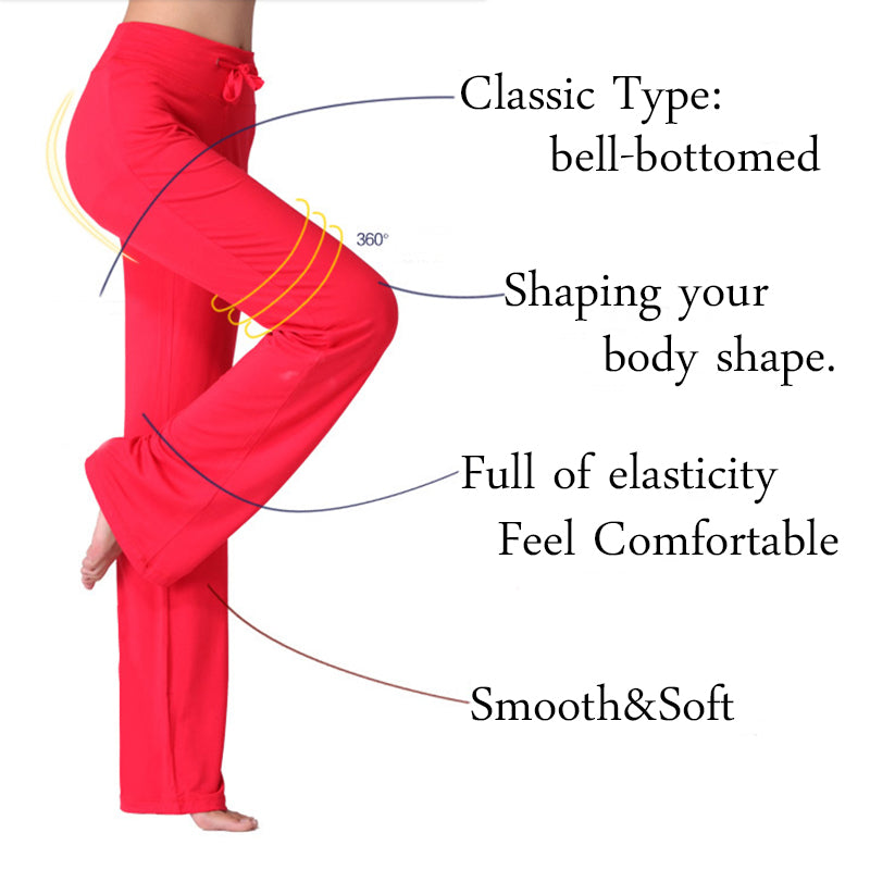 Stretch Yoga Flare Pants up to 2XL
