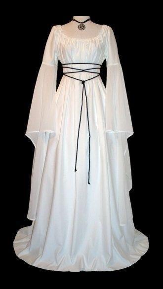 Gothic/Medieval Women's Dress for Halloween Costume