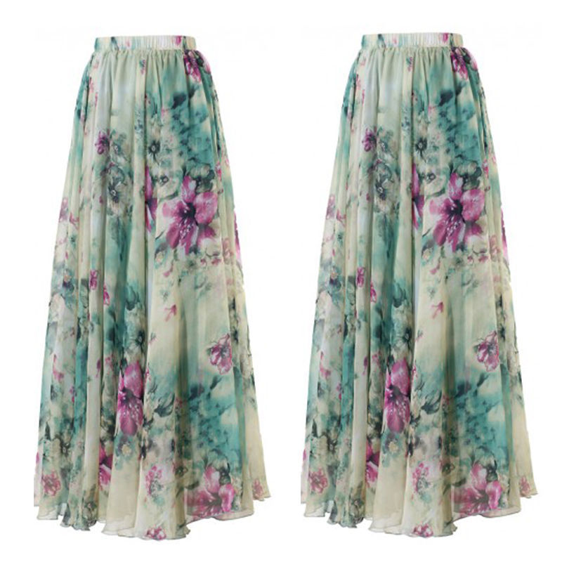 Bohemian Maxi Skirt