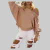 Off-Shoulder Ribbed Knit Sweater in Pink – Ribbed Knit Fabric, Long Sleeves, Off-Shoulder Neckline, Ruched Detail, Sizes S-XL | The Pretty Pistol