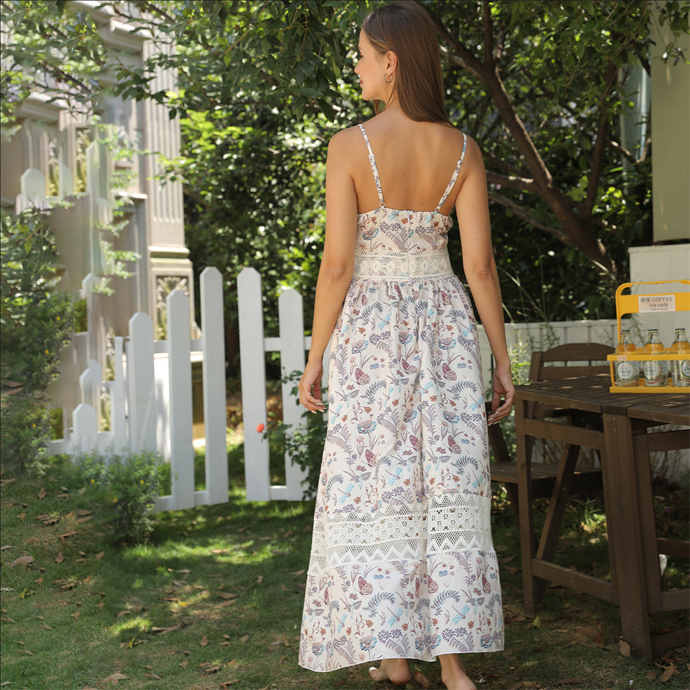 Floral Maxi Dress Up to XXL